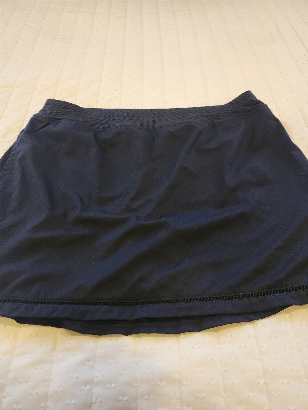St. John's Bay Womens Activewear Skort Sz XL Black